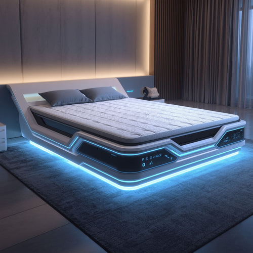 Advanced Cooling Memory Foam Mattress with Modern Supportive Sleep Design