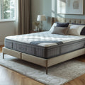 Premium Euro Top Mattress with Elegant Quilted Cover and Supportive Core